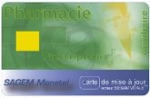 Carte de mise � jour lecteur sesam vitale EI96 3.0 Sagem monetel