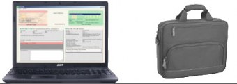 TravelMate 5735d + VitaReader + lecteur et Sacoche