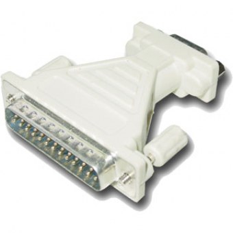 Adaptateur DB9 Femelle / DB25 Mâle