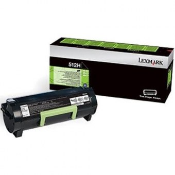 Toner Lexmark 512H Original Noir
