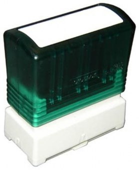 Tampon PR-1438G 14 x 38 mm Vert