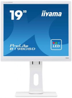 iiyama ProLite B1980SD-W1 LED Blanc 19